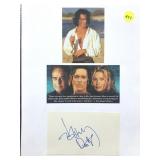 Johnny Depp Signature Card