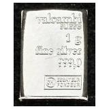 1g - .999 Fine Silver Bar