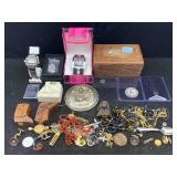 Fashion Jewelry Incl. Necklaces, Watches, Zippo