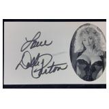 Dolly Parton Signed Photo Card