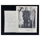 Jimmy Carter Signed Handwritten Note and