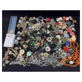 Vtg Fashion Jewelry Incl. Necklaces & More, See