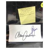 Will Smith & Chris Gardner Autographed Paper - no