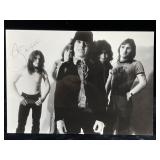 Bon Scott Autographed Photo - Signed Bon AC/DC -