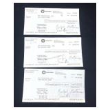 3 Goldie Hawn Payroll Checks From Warner Bros.