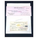 James Mulvey & Walter Abel Studio Paychecks