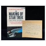 Stephen Whitfield Signed & Inscribed Handwritten