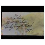 Shirley Temple Black Signed & Inscribed Catalogue