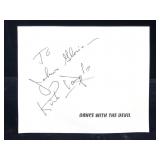 Kirk Douglas Signed & Inscribed Dance With The