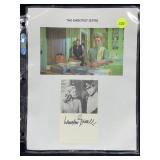 Lauren Bacall Signed Promo Card