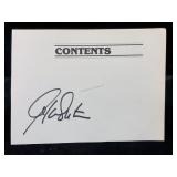 William Shatner Signature Card