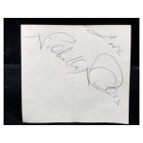 Nichelle Nichols Signed Signature Card