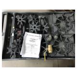 Garland burner fittings for 34in 3-gas stove,