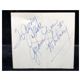 Grace Lee Whitney Signed & Inscribed Signature