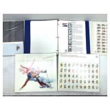1984 Olympic Stamps, Us State Birds Stamp Album &