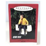 NIB Hallmark Star Trek Capt. Kirk Ornament