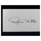 Dawn Wells Autographed Index Card - No COA