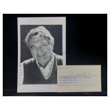 Andrew McLaglen Autographed Golf Tournament Card