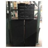 Vtg Sylvania Integrated Stereo System with SY3907