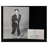 2 Lisa Bonet Signed Items
