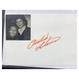 Andrew Stevens Signature Card