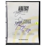 Mariel Hemingway & Doug Savant Autographed First