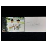 Ralph Macchio & Sam Waterston Autographs