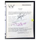 David Anspaugh & Molly Ringwald Autographed Fresh