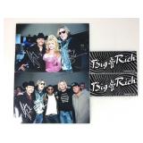 Big & Rich Signed Sticker & 8x12 Photos. 2 Each