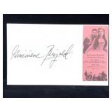 Genevieve Bujold Signature Card