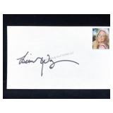 Lindsay Wagner Signature Card