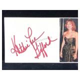 Kathie Lee Gifford Signature Card
