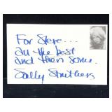 Sally Struthers Handwritten Signed Notecard