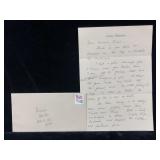 John Erman (Director) Handwitten Letter
