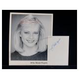 Amy Stock-Poynton Signature Card