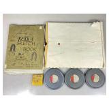 Vtg Home Movies, Cynthia Rossi Caricature Art