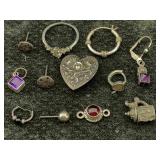 Sterling Silver Jewelry Incl. Earrings & More,