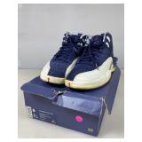 Air Jordan 12 Retro PRM College Navy Sneakers in