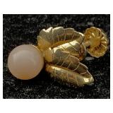 14k Gold Single Earring, Tw 1.3g