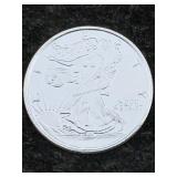 1/10 Ozt .999 Fine Silver Round Walking Liberty