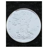 1/10 Ozt .999 Fine Silver Round Walking Liberty