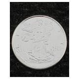 1/10 Ozt .999 Fine Silver Round Walking Liberty