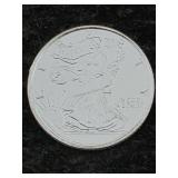 1/10 Ozt .999 Fine Silver Round Walking Liberty