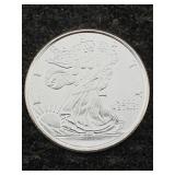 1/10 Ozt .999 Fine Silver Round Walking Liberty