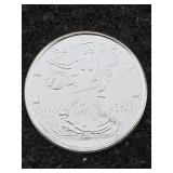1/10 Ozt .999 Fine Silver Round Walking Liberty