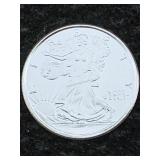 1/10 Ozt .999 Fine Silver Round Walking Liberty