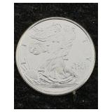 1/10 Ozt .999 Fine Silver Round Walking Liberty