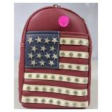 NWT Montana West Red USA Mini Backpack/Sling Bag