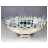 Ercuis French 14pc. Caviar & Vodka Silver-Plated