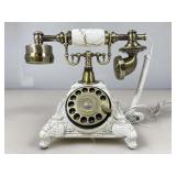 Modern European Inspired Rotary Telephone w/